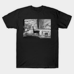 The Room in Black & White T-Shirt